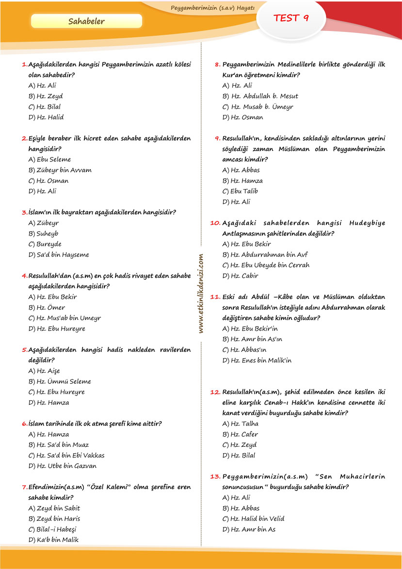 Peygamberimizin_hayati_test_9